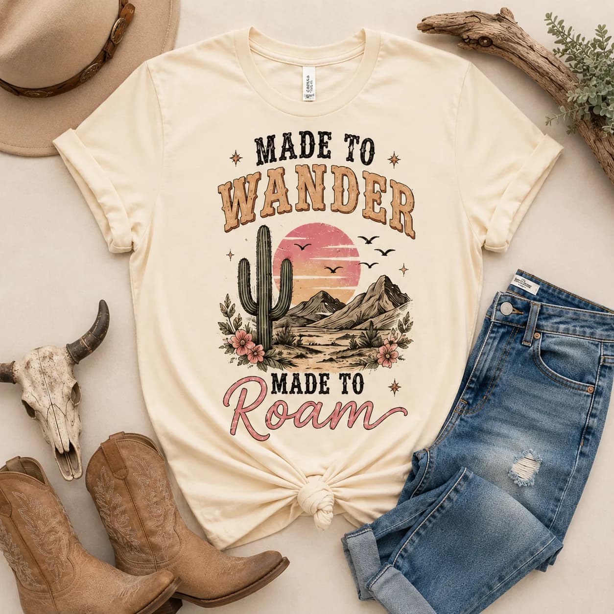 Made to Wander Made to Roam Tee — Made to Wander Made to Roam graphic
