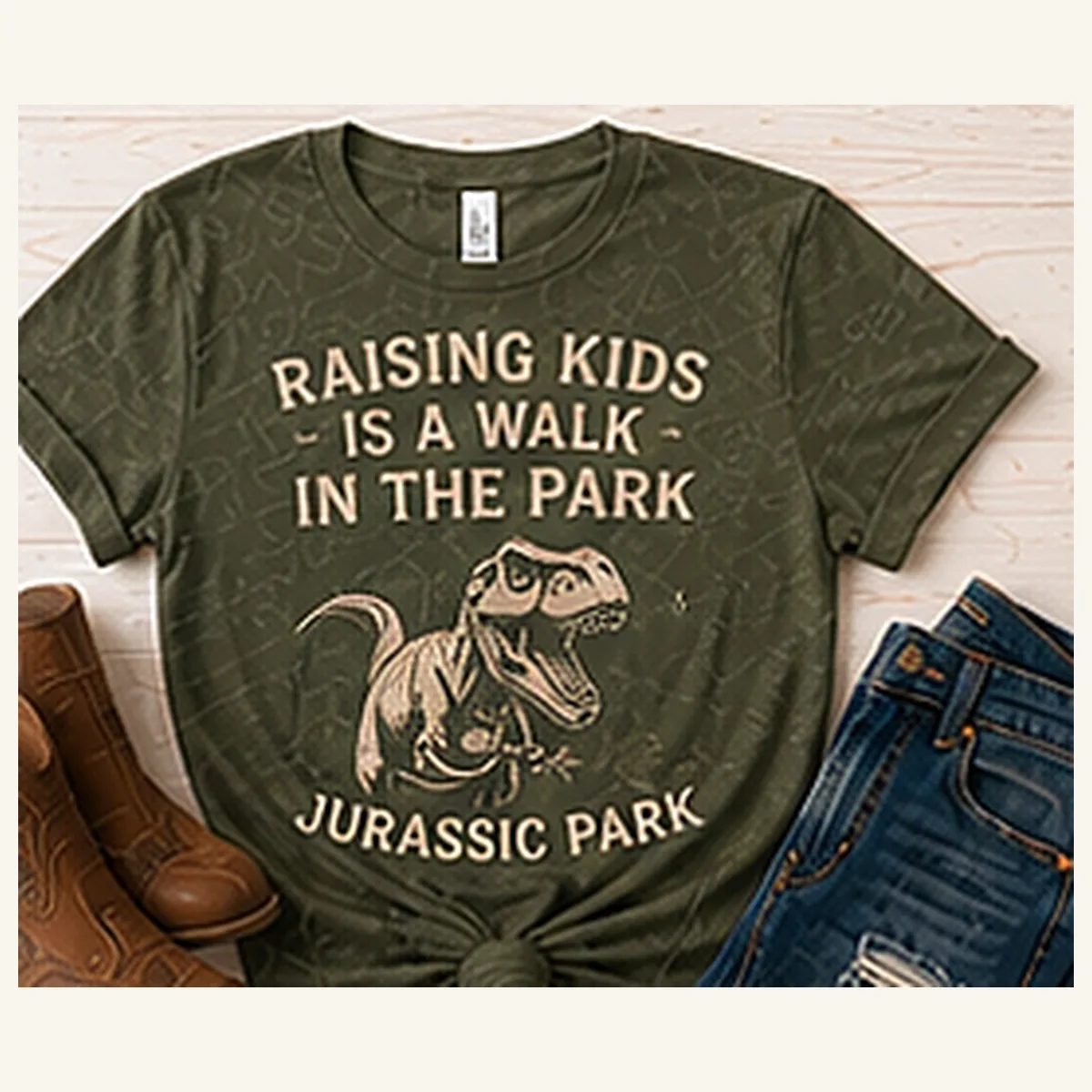 Raising Kids Is a Walk in the Park Tee — Raising Kids Is a Walk in the Park graphic