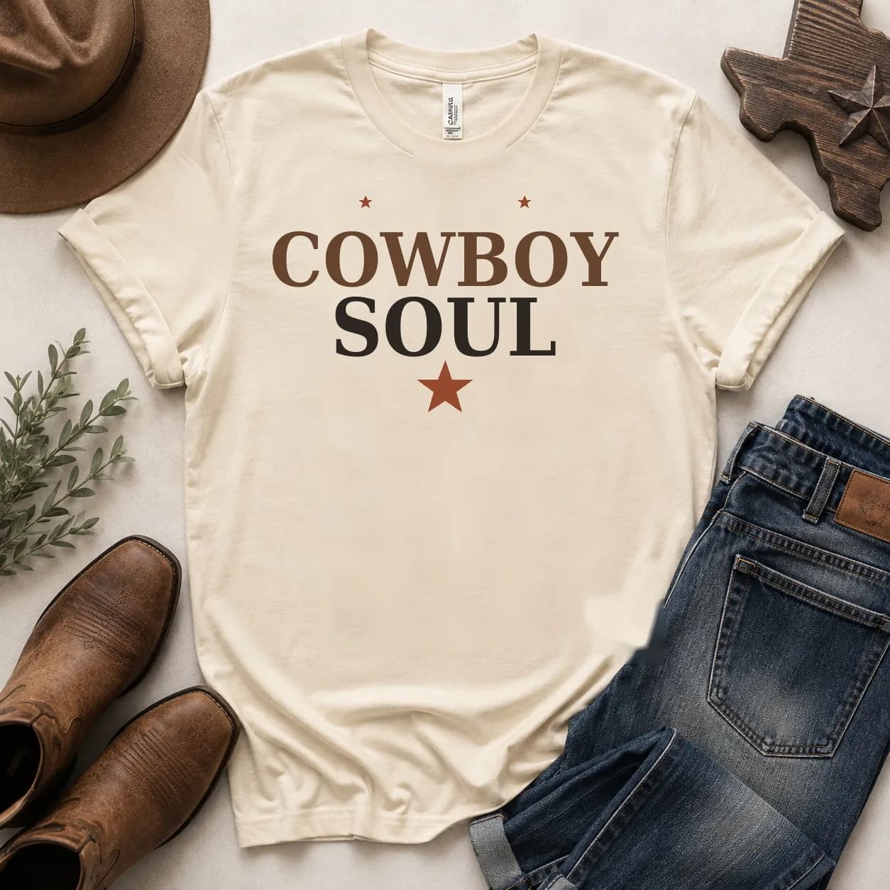 Cowboy Soul Tee — Cowboy Soul graphic