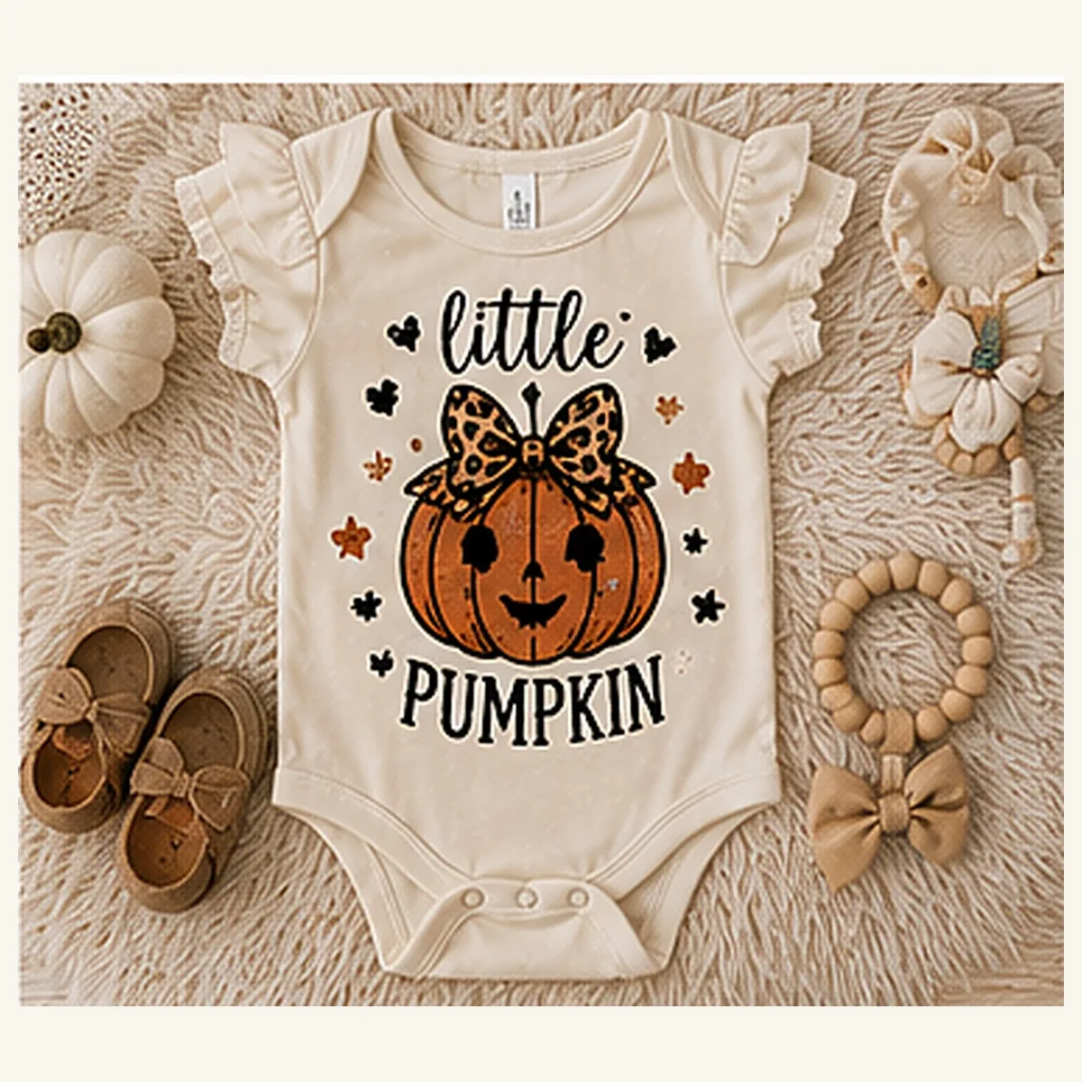 Little Pumpkin Baby Kids Tee — Little Pumpkin Baby graphic
