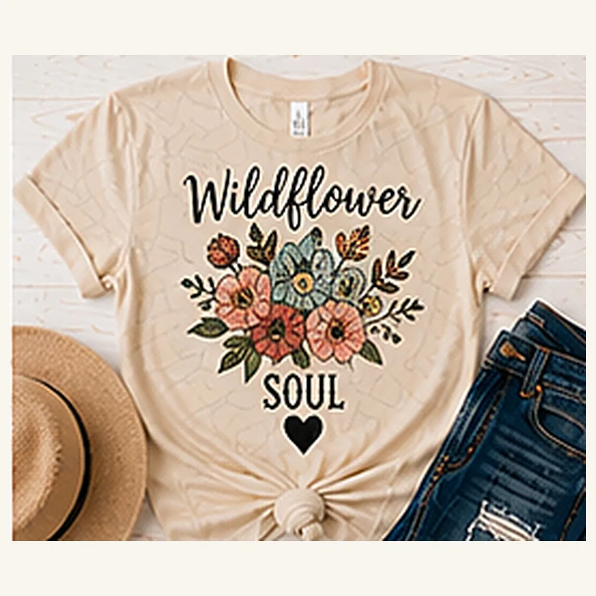 Wildflower Soul Tee — Wildflower Soul graphic