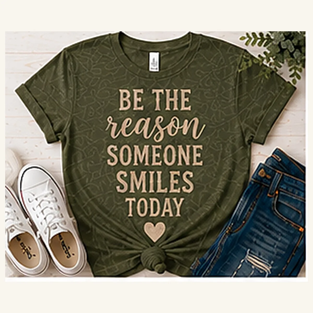 Be the Reason Someone Smiles Today Tee — Be the Reason Someone Smiles Today graphic