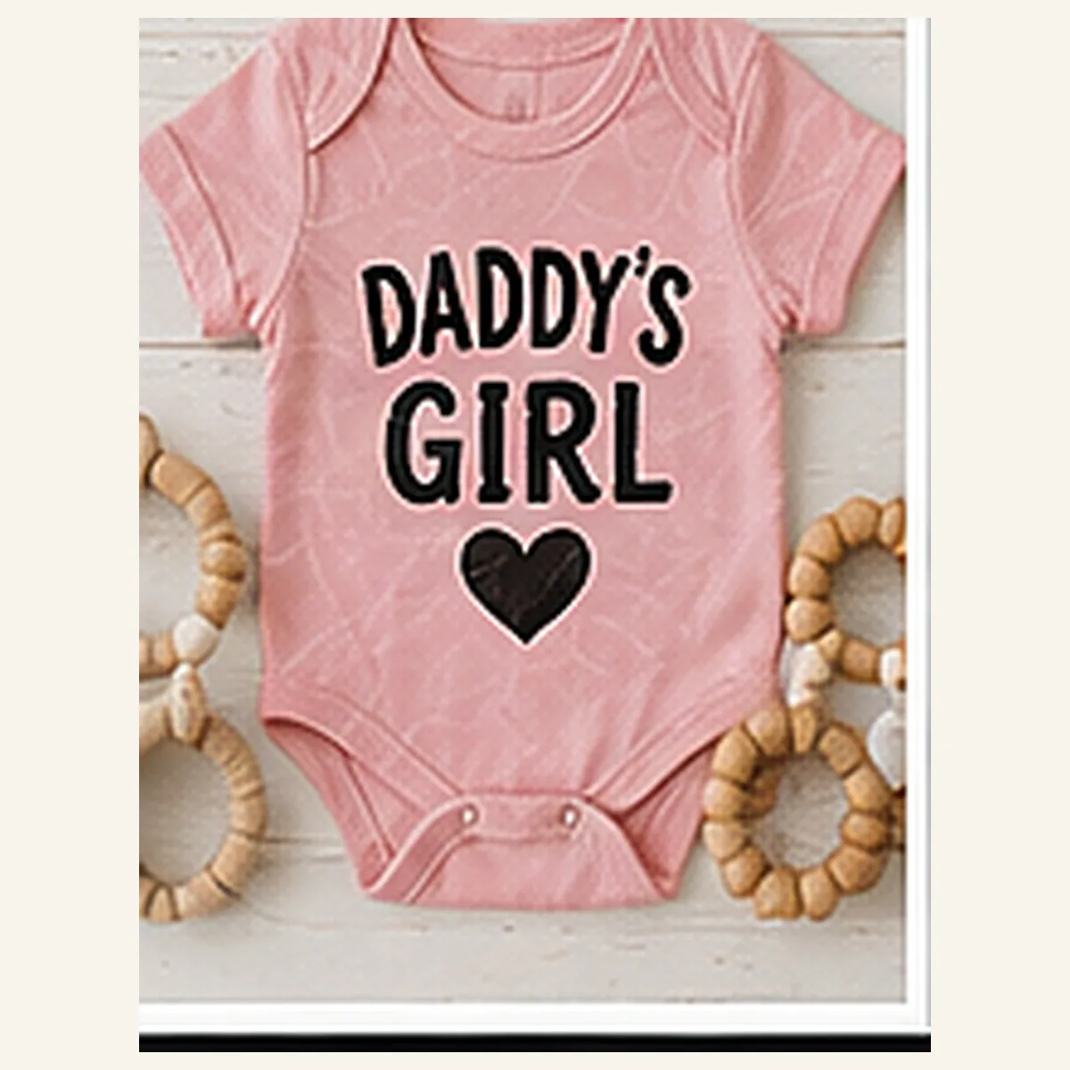 Daddy's Girl Bodysuit — Daddy's Girl graphic