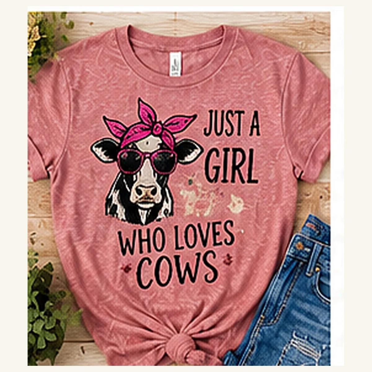 Loves Cows Tee — Loves Cows graphic