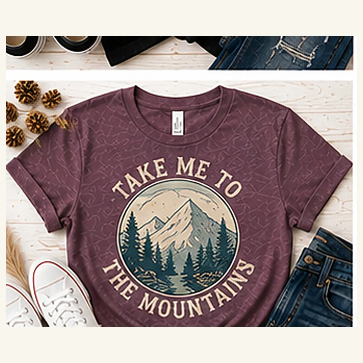 Take Me to the Mountains Tee — Take Me to the Mountains graphic