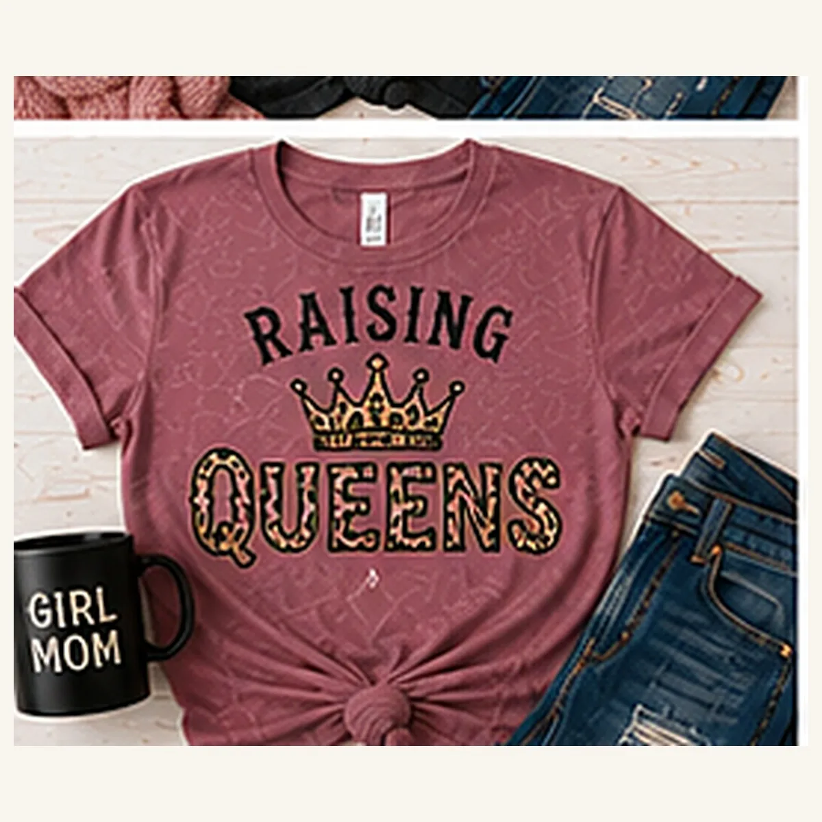 Raising Queens Tee — Raising Queens graphic