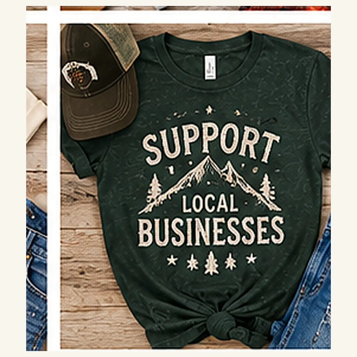 Support Local Businesses Tee — Support Local Businesses graphic