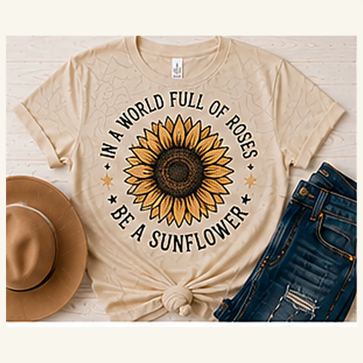 Be a Sunflower Tee — Be a Sunflower graphic
