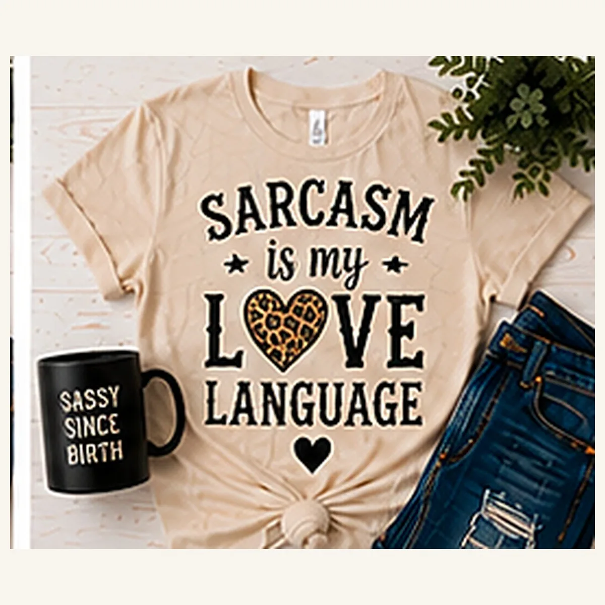 Sarcasm Is My Love Language Tee — Sarcasm Is My Love Language graphic