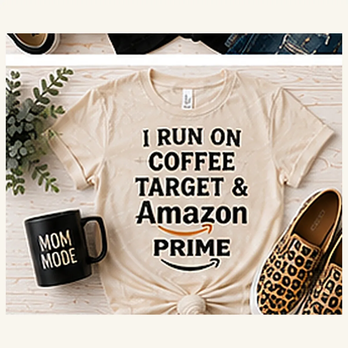 Coffee Target Amazon Prime Tee — Coffee Target Amazon Prime graphic