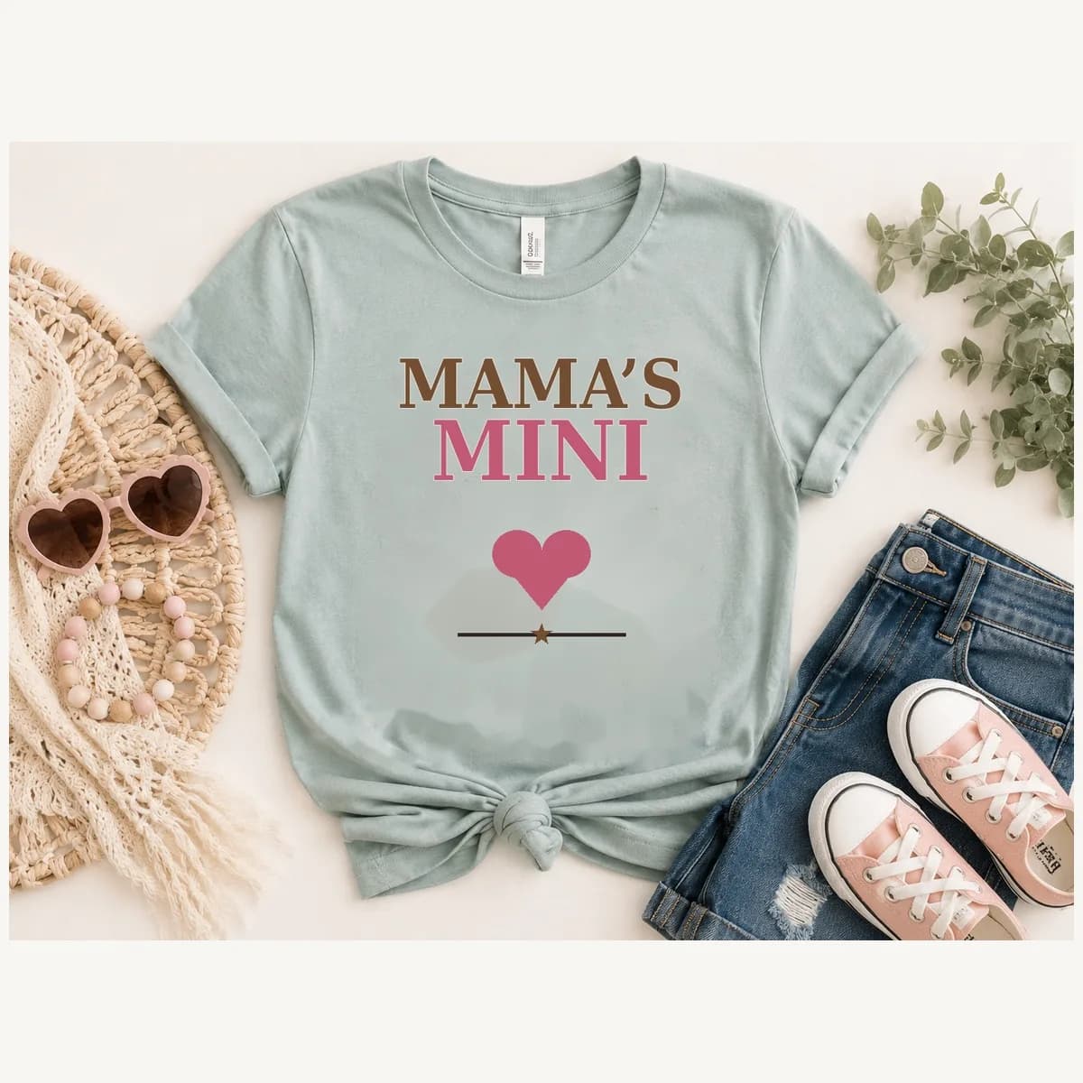 Mama's Mini Kids Tee — Mama's Mini graphic