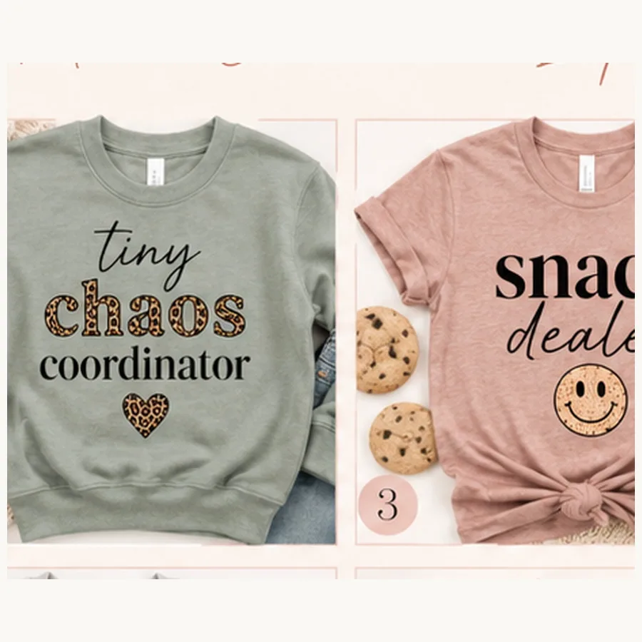 Tiny Chaos Coordinator Kids Tee — Tiny Chaos Coordinator graphic