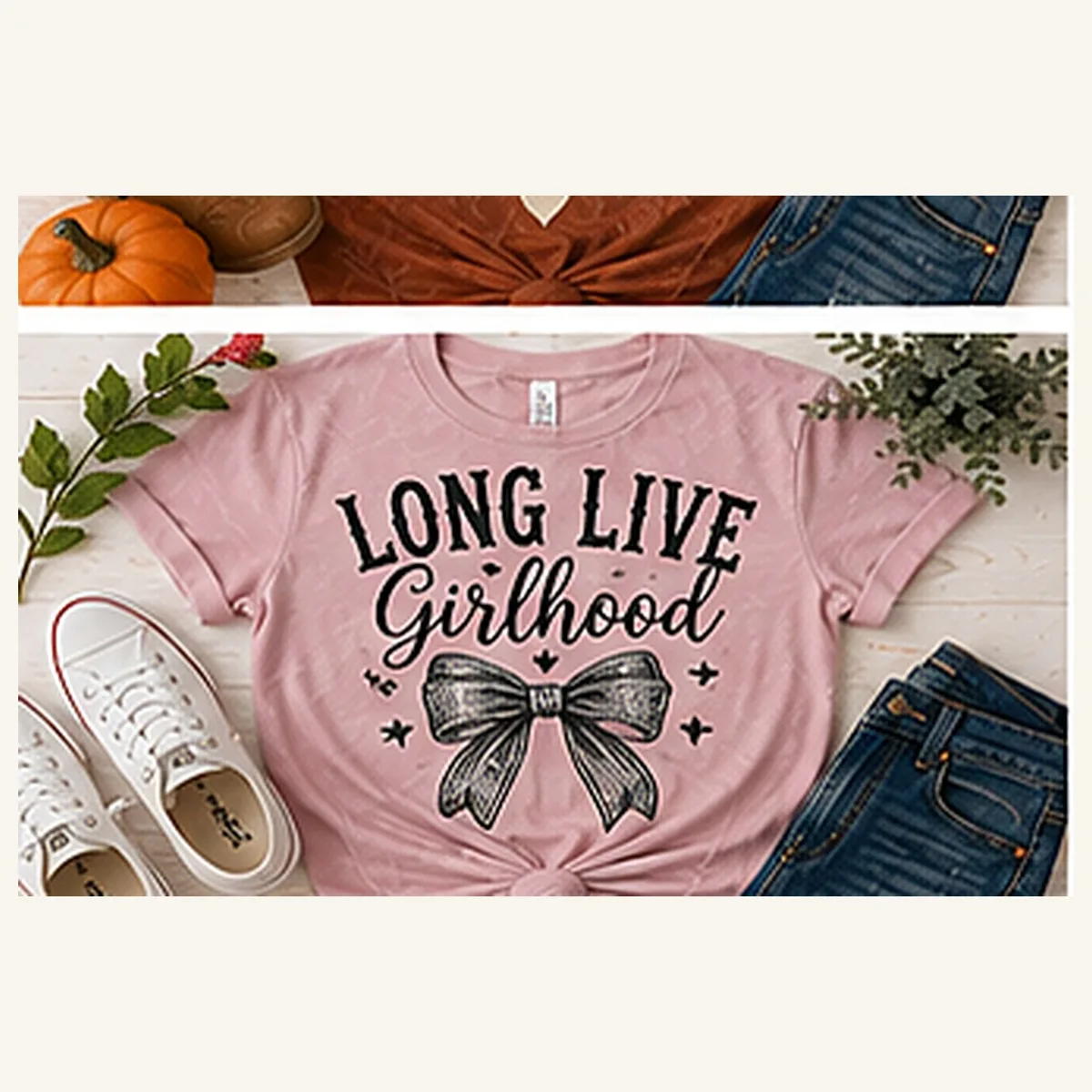 Long Live Girlhood Tee — Long Live Girlhood graphic
