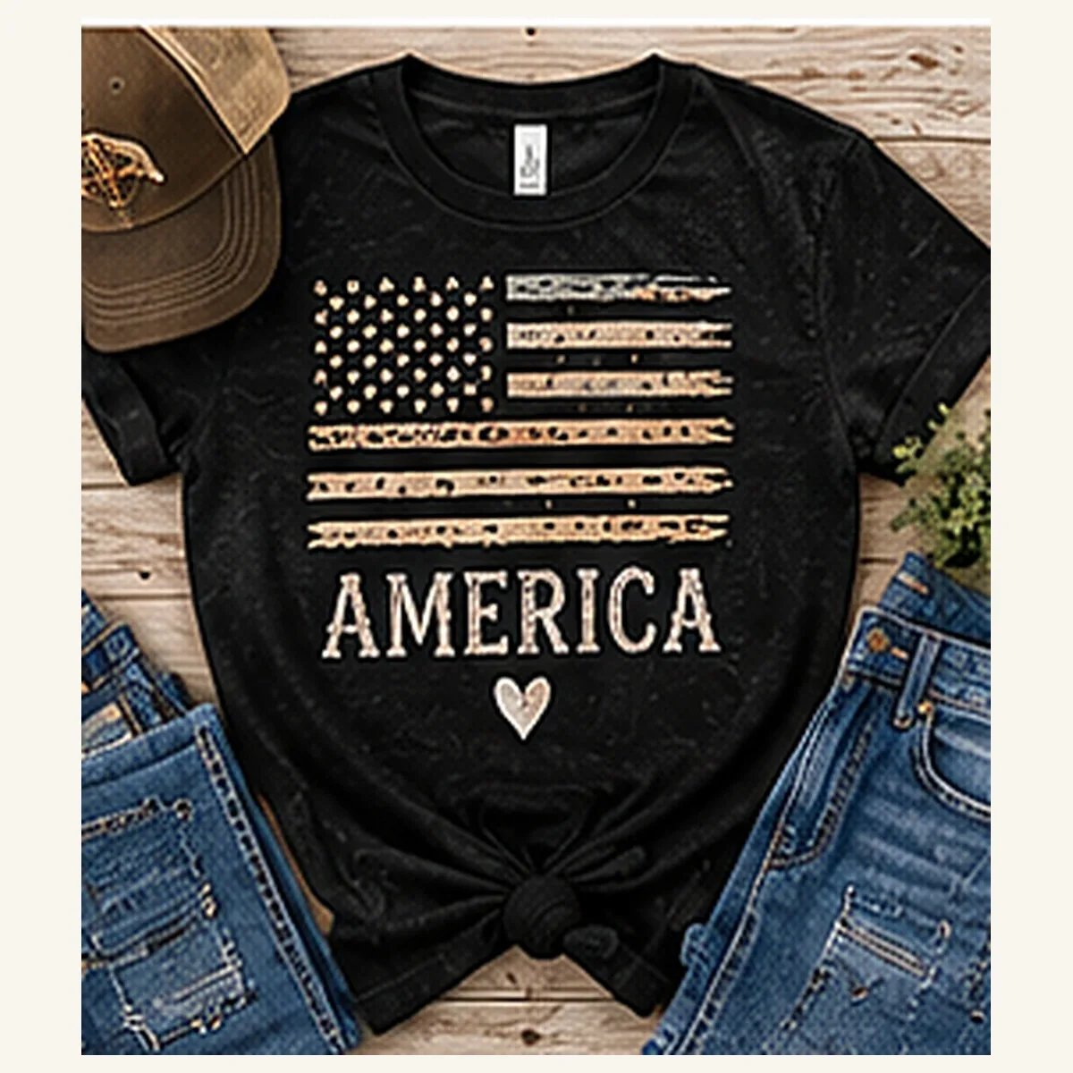 America Tee — America graphic
