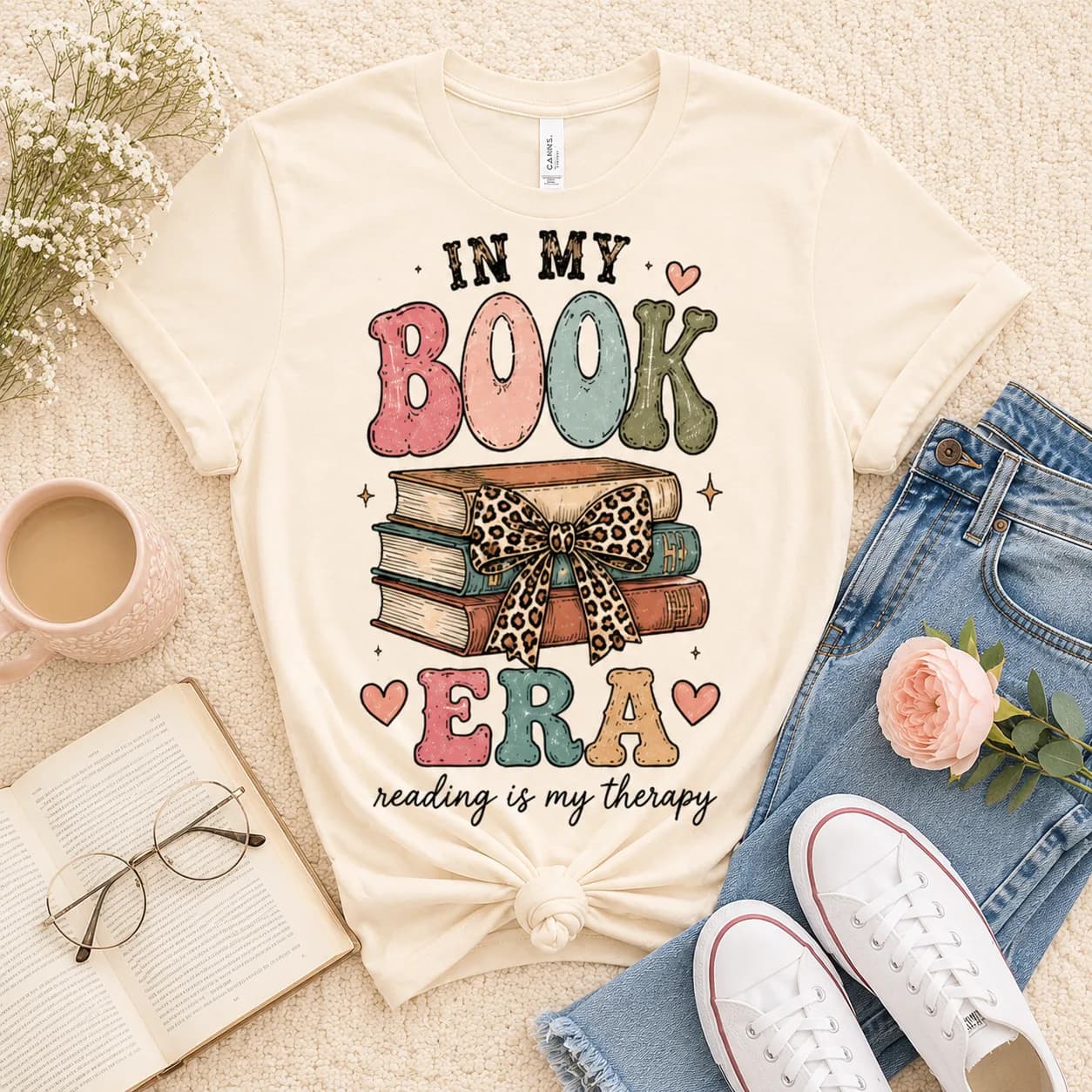 In My Book Era Tee — In My Book Era graphic
