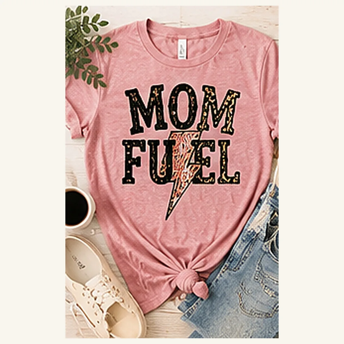 Mom Fuel Tee — Mom Fuel graphic