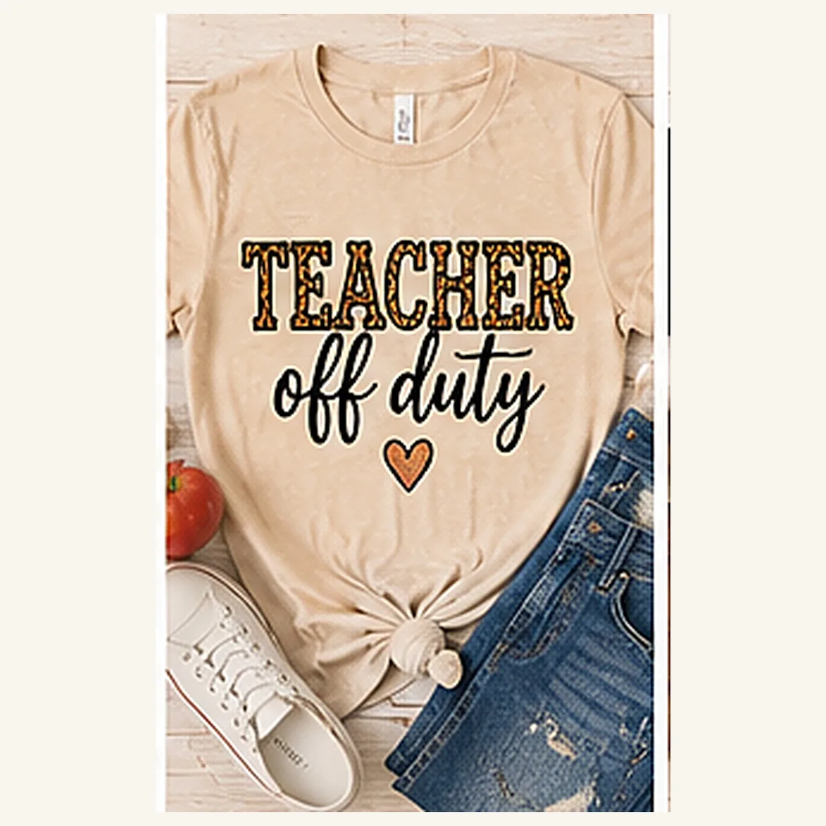 Teacher Off Duty Tee — Teacher Off Duty graphic
