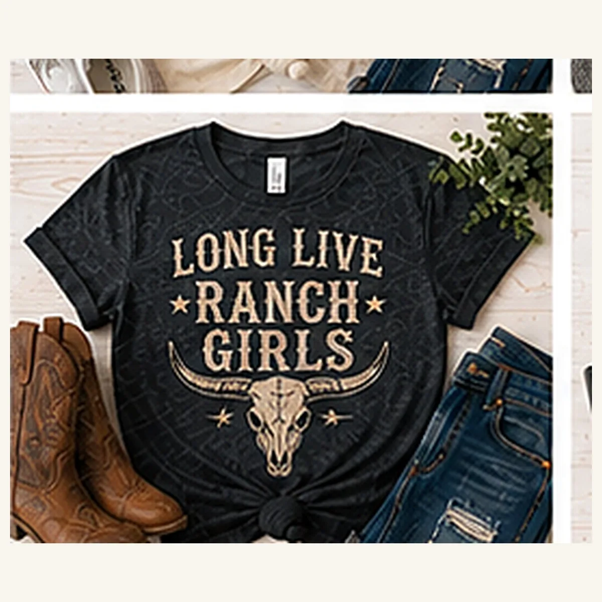 Long Live Ranch Girls Tee — Long Live Ranch Girls graphic