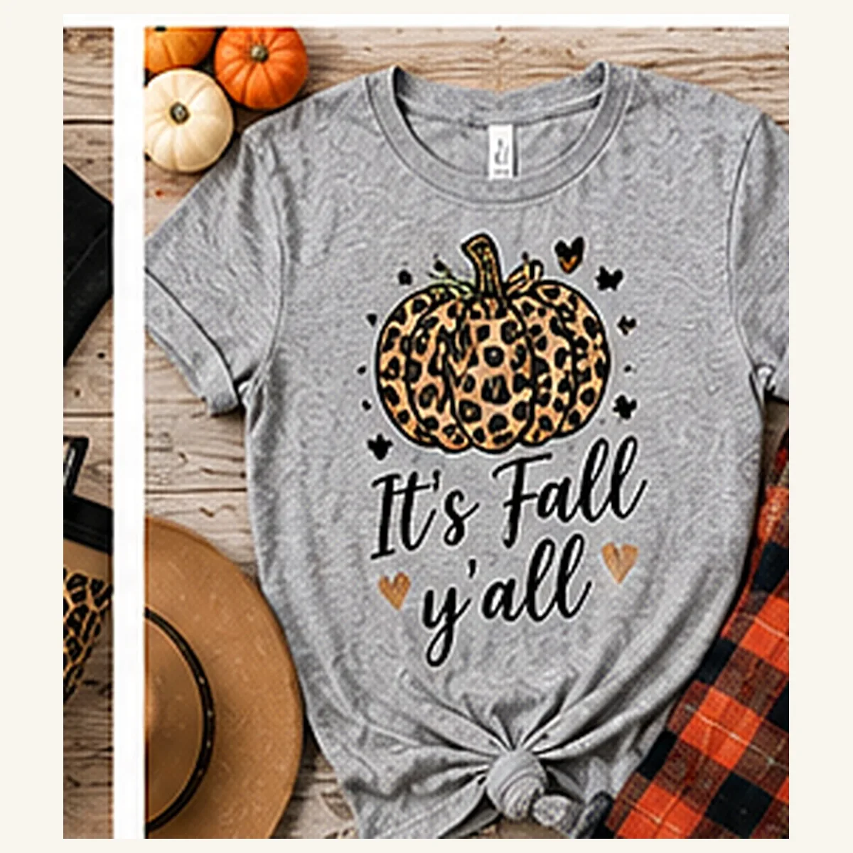 It's Fall Y'all Tee — It's Fall Y'all graphic