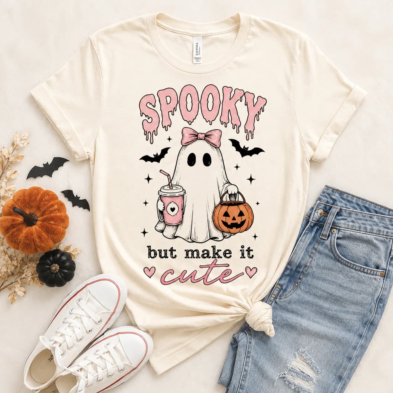 Spooky but Make It Cute Tee — Spooky but Make It Cute graphic
