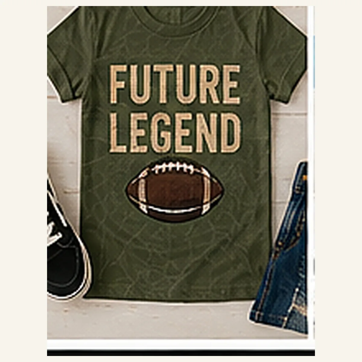 Future Legend Football Kids Tee — Future Legend Football graphic