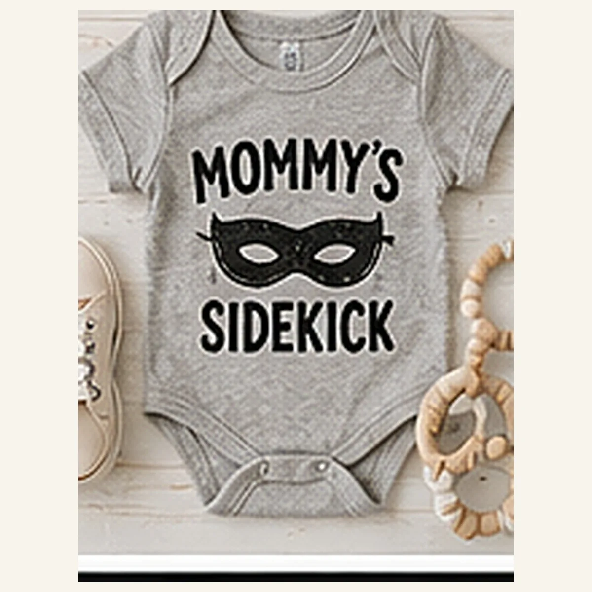 Mommy's Sidekick Bodysuit — Mommy's Sidekick graphic