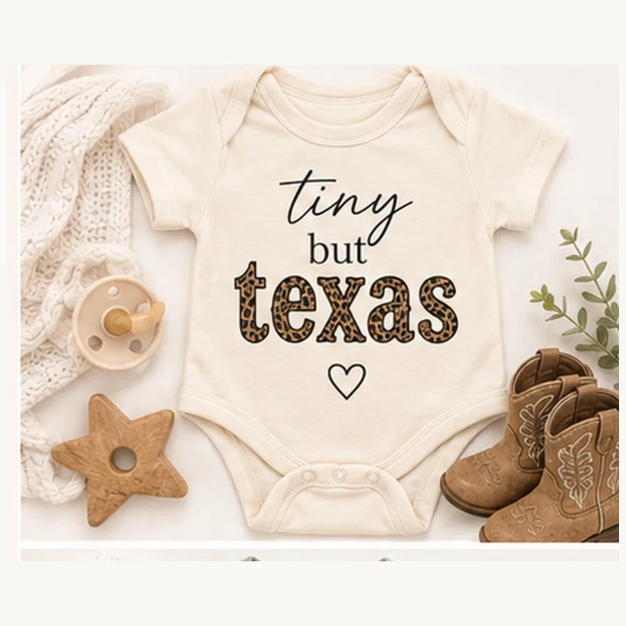 Tiny but Texas Bodysuit — Tiny but Texas graphic